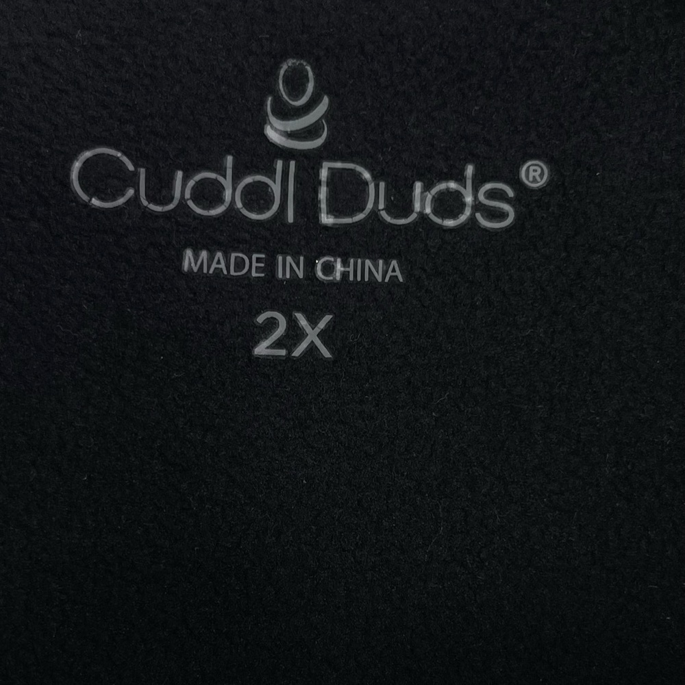 Cuddl Duds Sherpa Fleece Quarter Zip Pullover Sweatshirt 2X - Picture 12 of 12